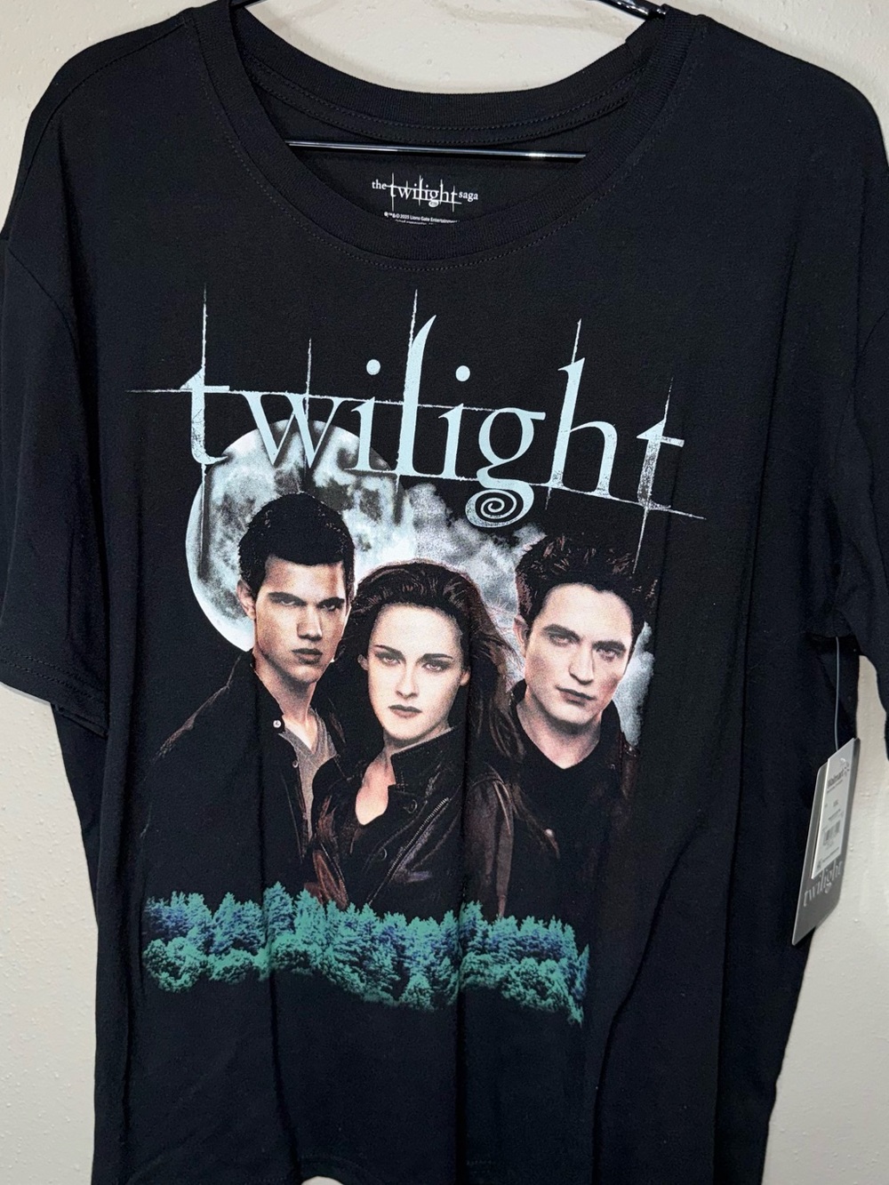 Twilight Graphic Short Sleeve T-Shirt - Black